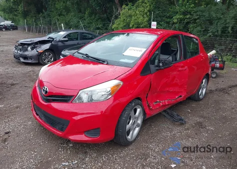 2014 Toyota Yaris Le (Tmc/Cbu Plant) из США, поврежденный, VIN JTDKTUD38ED596471